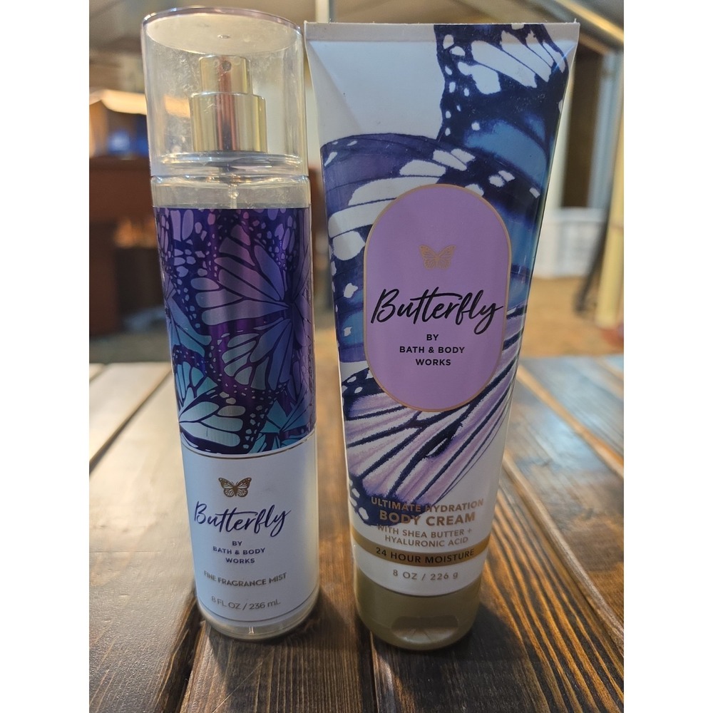 Bath & Body Works Butterfly Fragrance Mist & Body Cream